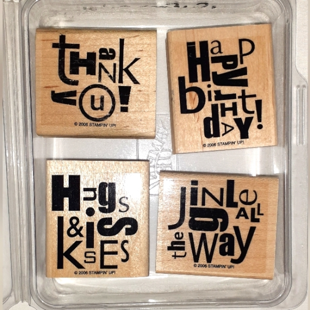 Stampin' Up! - Alphabet Soup